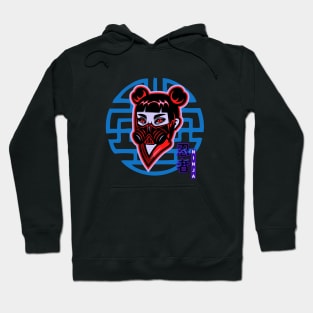 Lady Ninja Gaming logo Hoodie